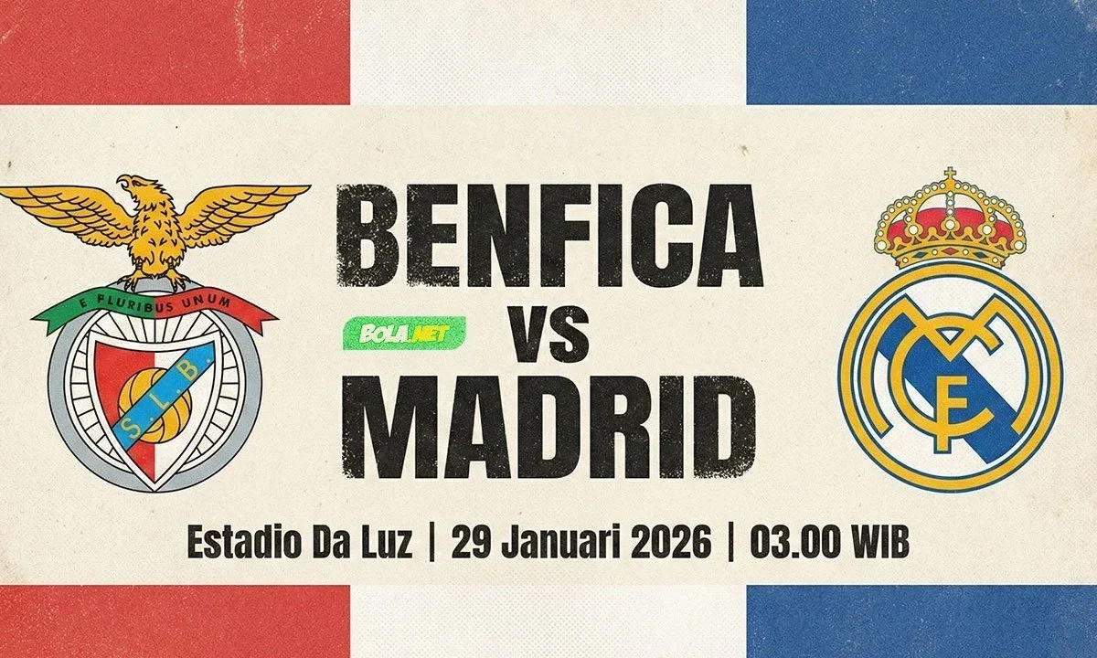 Real Madrid vs Benfica: Analisis Taktik dan Prediksi Skor Duel Liga Champions