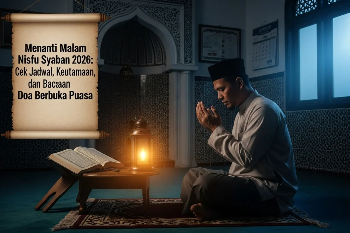 Menanti Malam Nisfu Syaban 2026: Cek Jadwal, Keutamaan, dan Bacaan Doa Berbuka Puasa