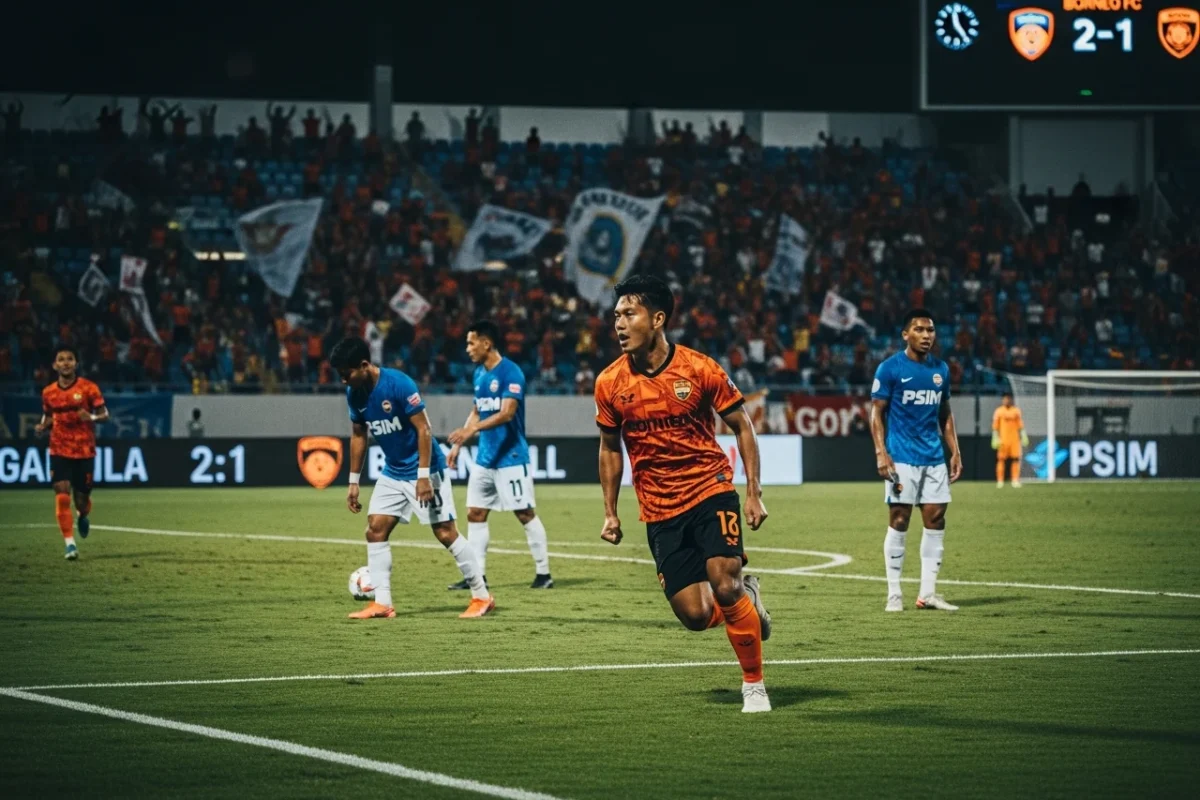 Hasil Borneo FC vs PSIM: Pesut Etam Sikat Laskar Mataram 2-1 di Kandang