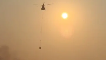 Cara Helikopter BNPB Bidik Titik Api Karhutla dari Udara
