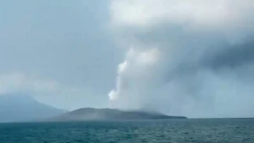 Sensor BRIN Deteksi Anomali Air Laut di Sekitar Anak Krakatau