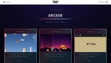 Gedung Putih Rilis Game arcade.gov, Ajak Pemain Deportasi Imigran
